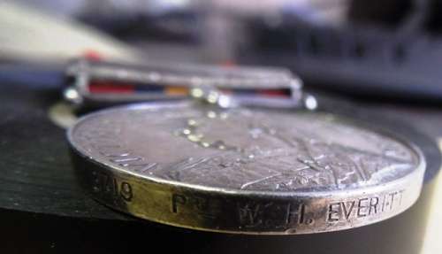 NICE Boer War QSA Medal issued to TPR ,,,W H EVERITT