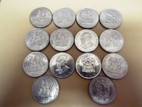 lot of unc R1 coins as 1 lot