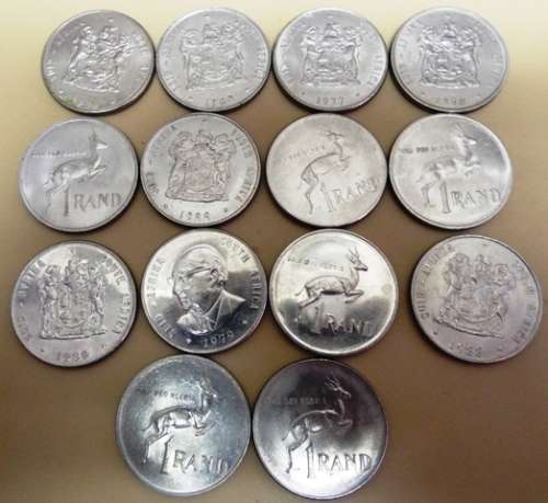 lot of unc R1 coins as 1 lot