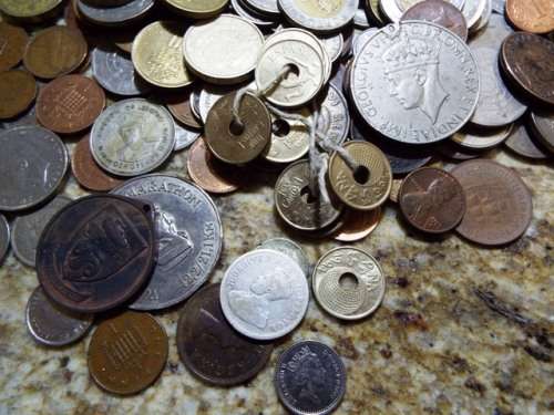 NICE 1,5 KG OF UNSORTED WORLD COINS