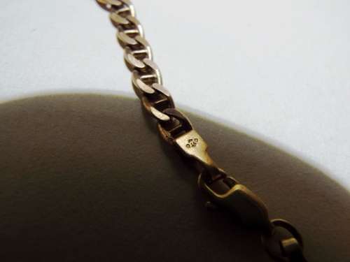 NICE SOLID 375 GOLD CHAIN