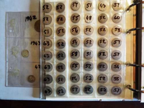 WOW FILE FULL OF SILVER COINS @R1 START