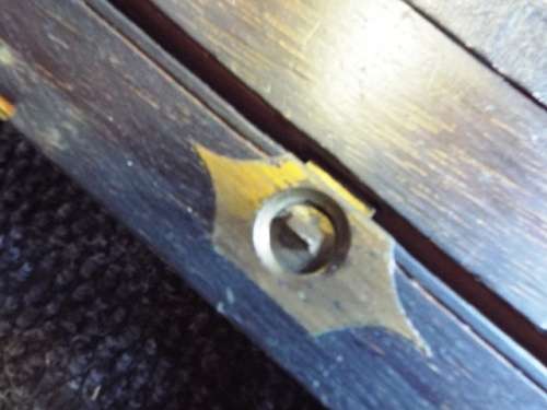 SUPER RARE Antique Brass bound Traveling Desk by J. Bramah circa 1815