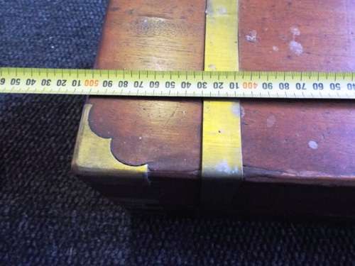 SUPER RARE Antique Brass bound Traveling Desk by J. Bramah circa 1815