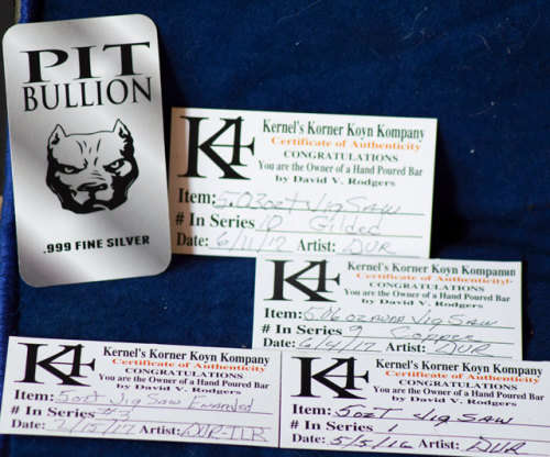 WOW bullion art FROM K4 MINT