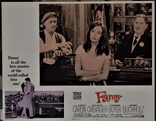 Vintage Super  Super rare FANNY ,,,, MOVIE POSTER / LOBBY CARD