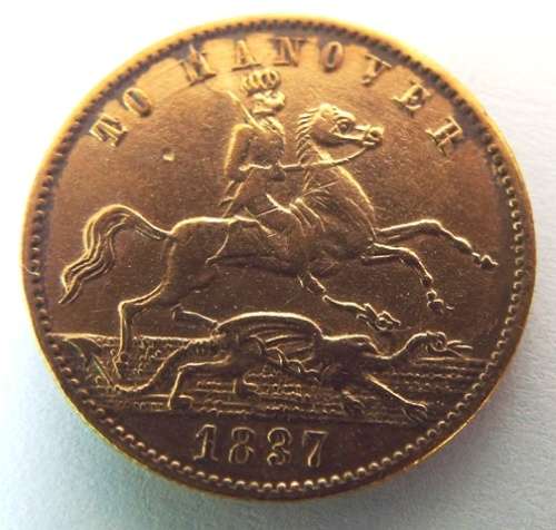 RARE Hanover Victoria 1837 to Hanover