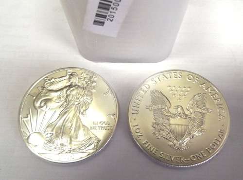 1 oz AMERICAN SILVER EAGLEs BRILLIANT UNCIRCULATED