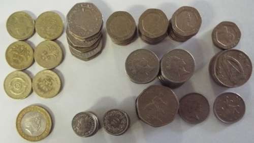POUND LOT OF COINS