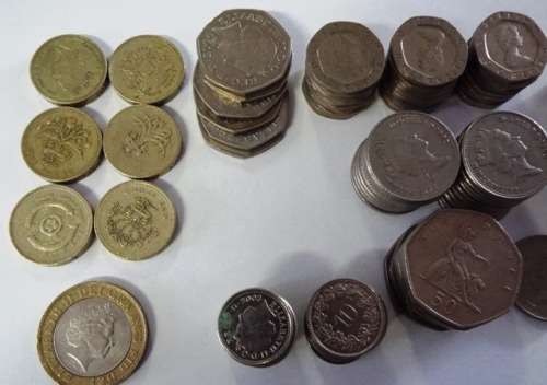 POUND LOT OF COINS
