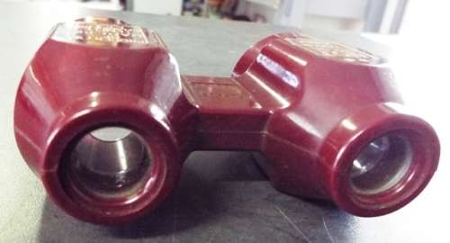 Bakelite Fixed Focus Binoculars - U.A.D.C. Ltd. Temple Chambers E.C.4