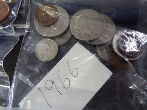 BANK BAG FULL OF S A  COINS