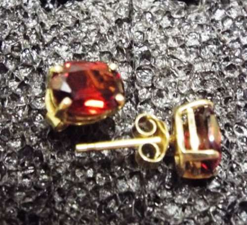 SOLID 9CT EARRINGS  RING