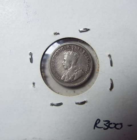 1917 CANADIAN SILVER 5C