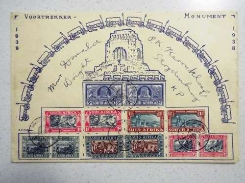 5 x 1938 fdcs   @R1 start