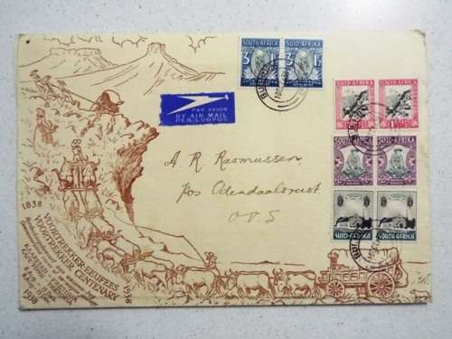 5 x 1938 fdcs   @R1 start