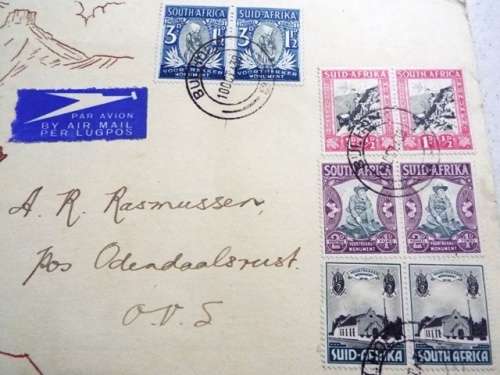 5 x 1938 fdcs   @R1 start