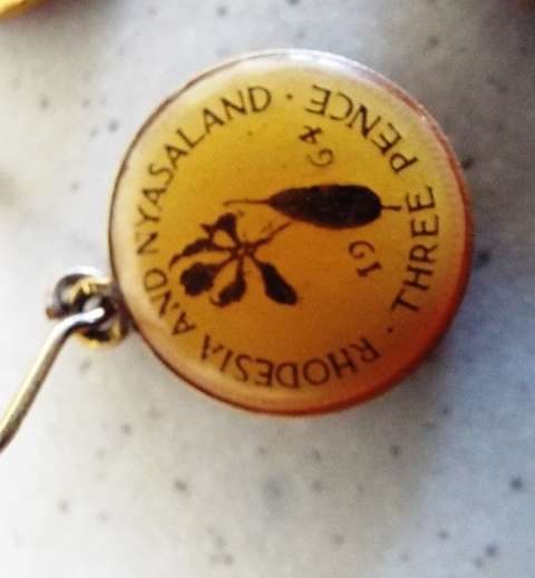 Rare Southern Rodisia coin Jewellery ,,,,,,,,  lot 24