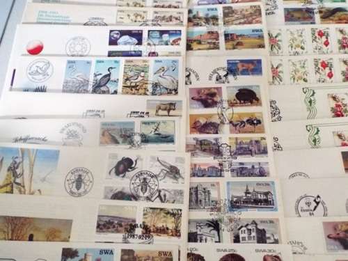 80 FDCs   ,,,,   @R1 start as 1 lot