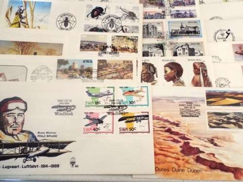 80 FDCs   ,,,,   @R1 start as 1 lot