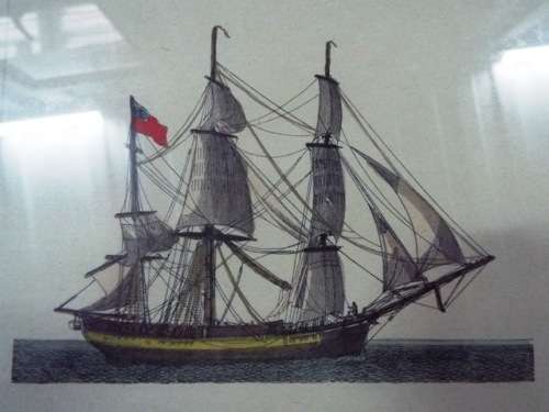 3 x Vintage Sailing Ships Collection, made in Italy