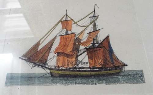 3 x Vintage Sailing Ships Collection, made in Italy