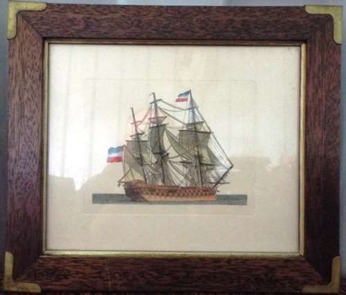 3 x Vintage Sailing Ships Collection, made in Italy