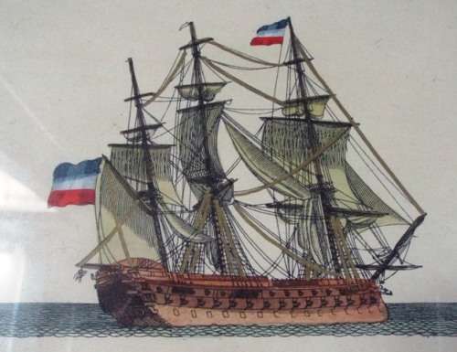 3 x Vintage Sailing Ships Collection, made in Italy