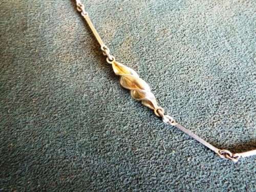 vintage necklace silver jewellery 835
