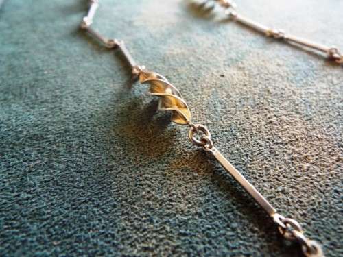 vintage necklace silver jewellery 835