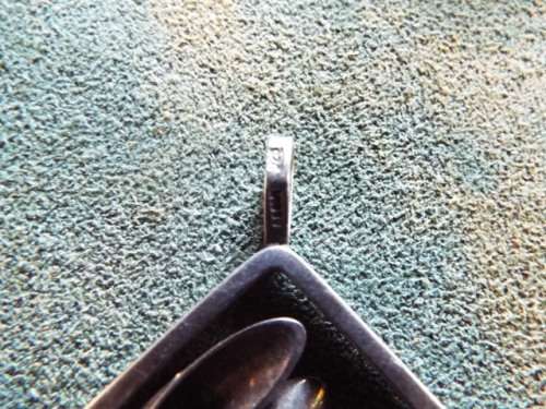 vintage  silver jewellery 925 pendant