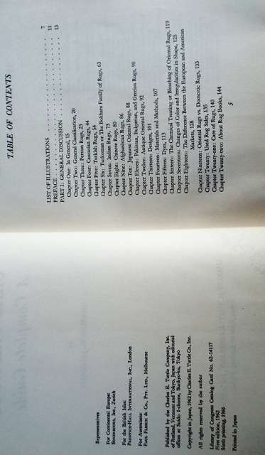 Oriental Rugs: A Complete Guide. ,for the collector