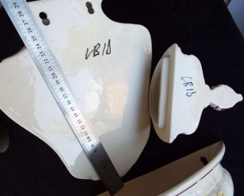 WOW RARE FOUND  Hand Painted Italian Lavabo Wall Fountain italy