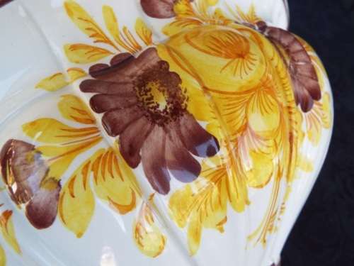 WOW RARE FOUND  Hand Painted Italian Lavabo Wall Fountain italy