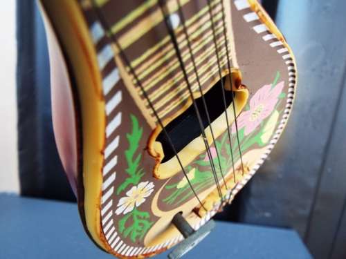 vintage wall hanging banjo