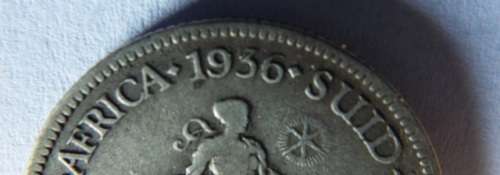 1936 1 silver shilling  george v ,rare coin ,,error on 3 of 1936