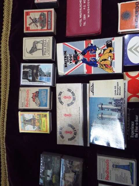 Lot of 50 Vintage Matchboxes at R1  start