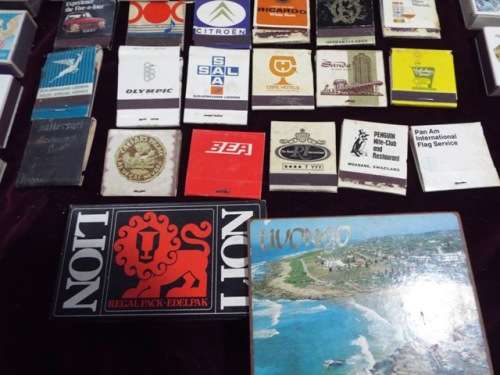 Lot of 50 Vintage Matchboxes at R1  start