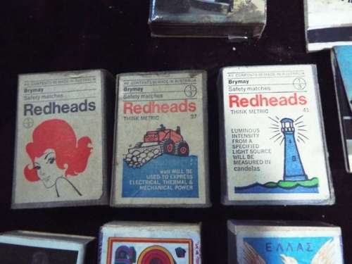 Lot of 50 Vintage Matchboxes at R1  start