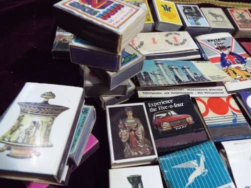 Lot of 50 Vintage Matchboxes at R1  start