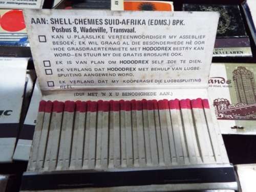 Lot of 50 Vintage Matchboxes at R1  start