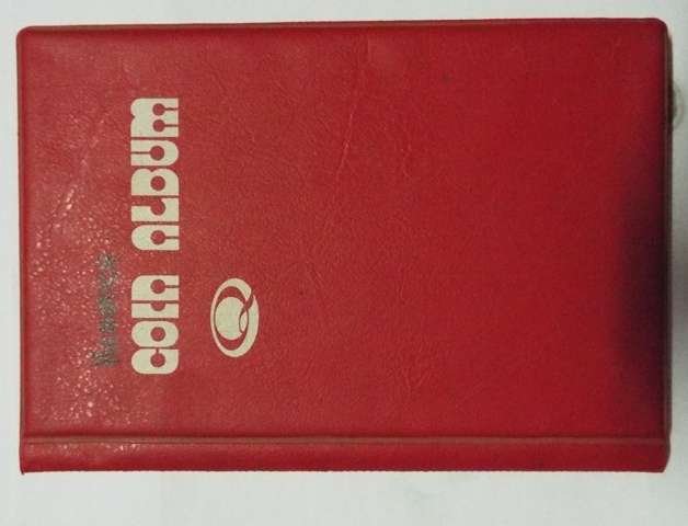 coin album with 60  coins at R1 start about 1/2 silver