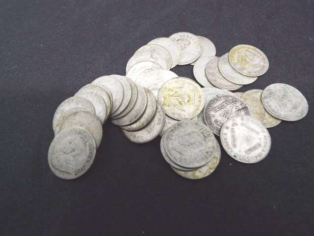 pre 1950 80% silver lot OF TIEKIES