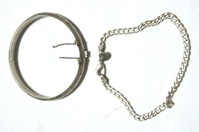 925 Silver Bracelet and bangle