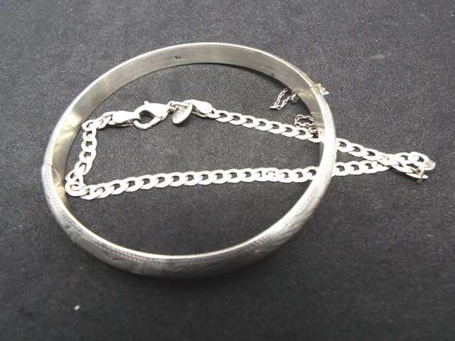 925 Silver Bracelet and bangle