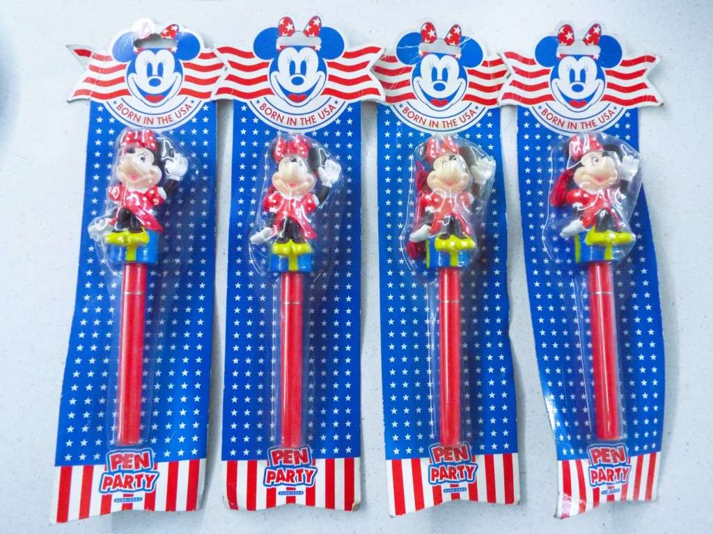 Unused vintage mascot pens from the late 80s