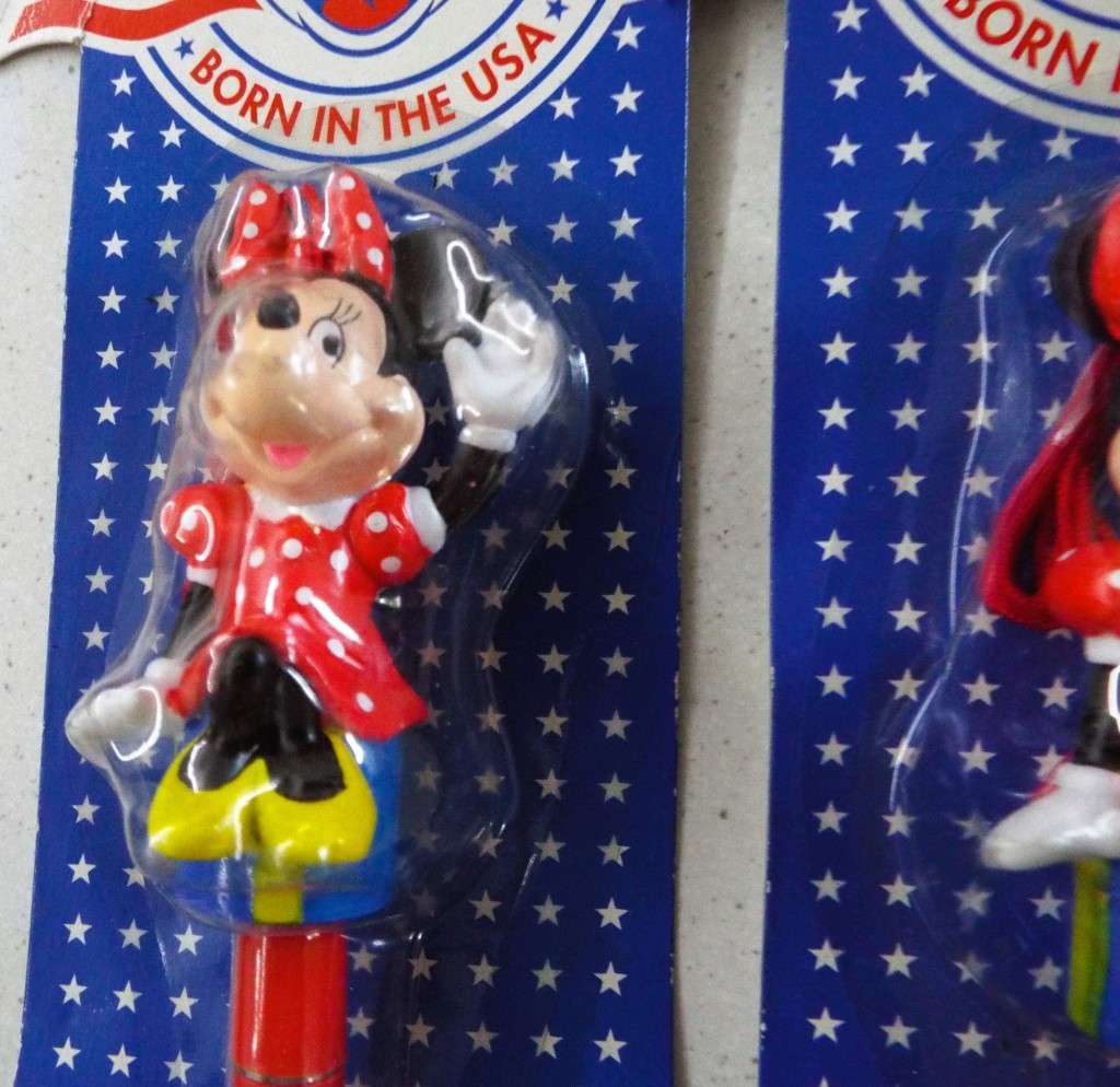 Unused vintage mascot pens from the late 80s