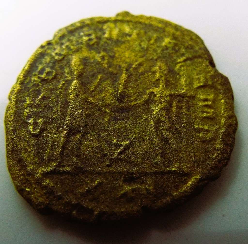 RARE Ancient Roman  Coin Maximianus 286 - 305 Ad Maximianus Receiving Victory