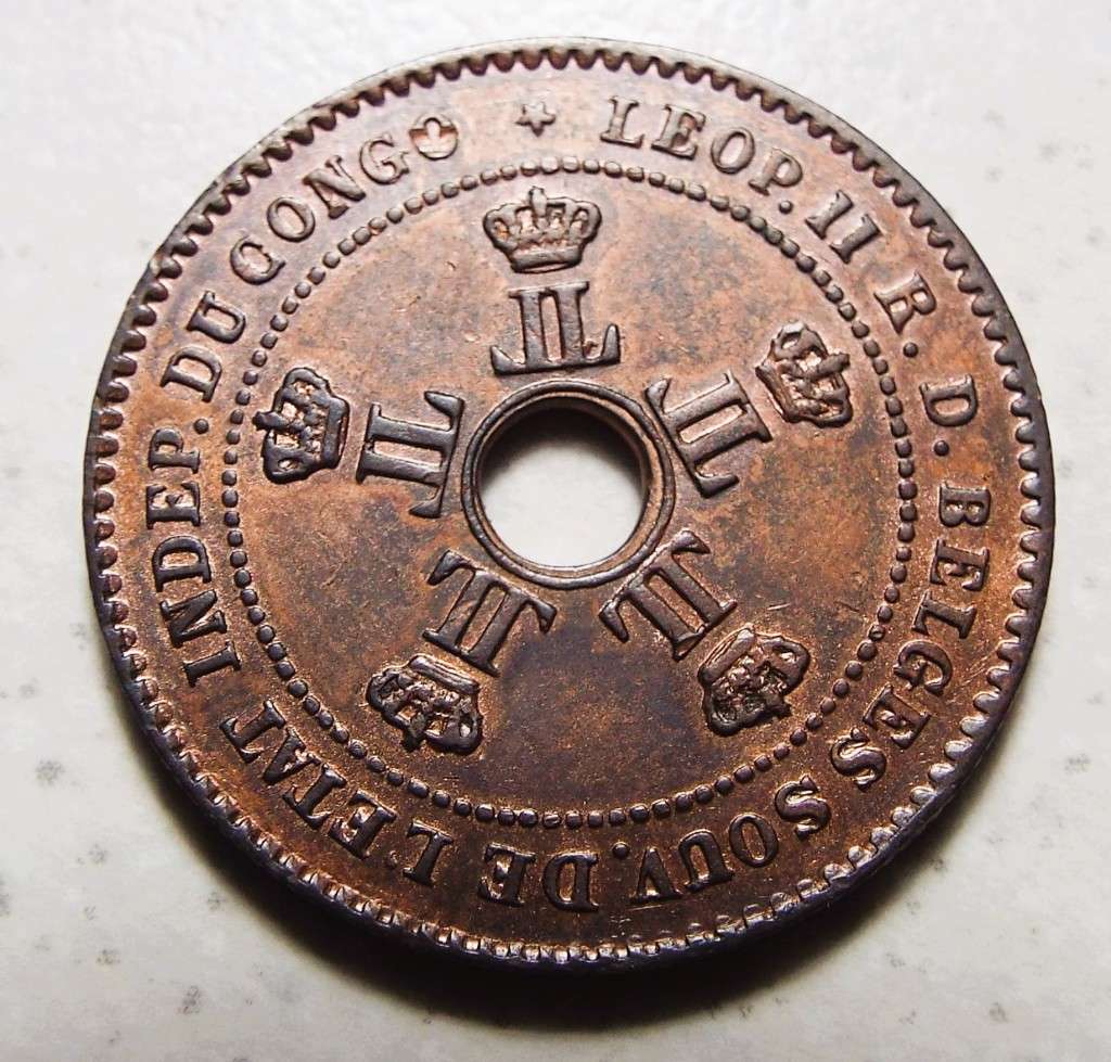 nice 1888 belgian congo 2 cec,,, Antique