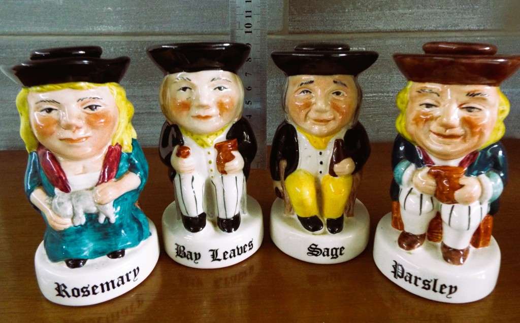 Vintage 4 x Wood Potters Of Burslem  Staffordshire England  as 1 lot